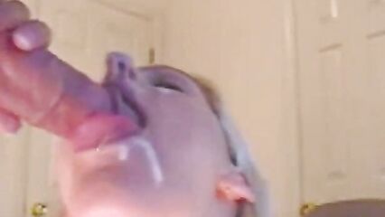 Порно видео глубокого минета