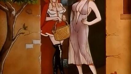 Эротические похождения красной шапочки (с переводом)